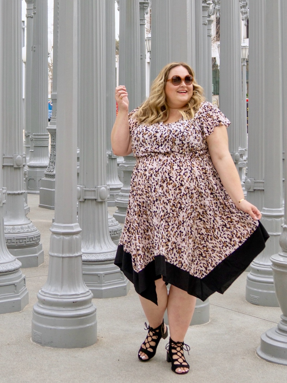 LANE BRYANT ANIMAL PRINT DRESS